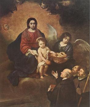 巴托洛梅 埃斯特班 牟利羅 The Infant Jesus Distributing Bread to Pilgrims